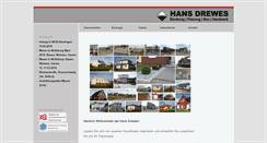 Desktop Screenshot of hans-drewes.de